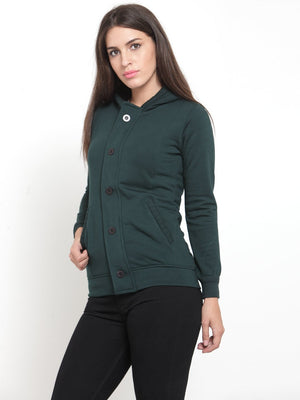 ZARVEY Full Sleeve Solid Women Jacket