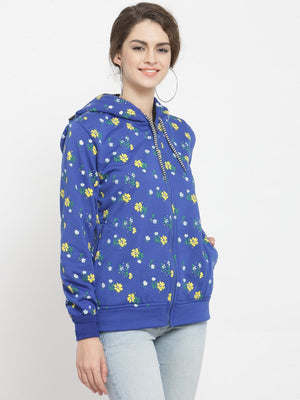 ZARVEY Full Sleeve Printed, Floral Print Women Jacket