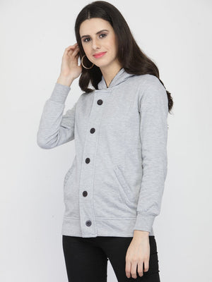 ZARVEY Full Sleeve Solid Women Jacket