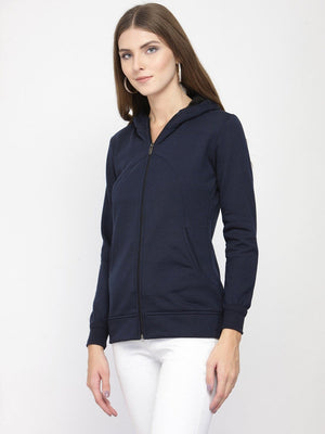 ZARVEY Full Sleeve Self Design Women Jacket