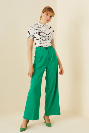 TANDUL Casual Regular Sleeves Printed Women Multicolor Top
