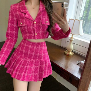 TANDUL Women Co-ords Pink Dress