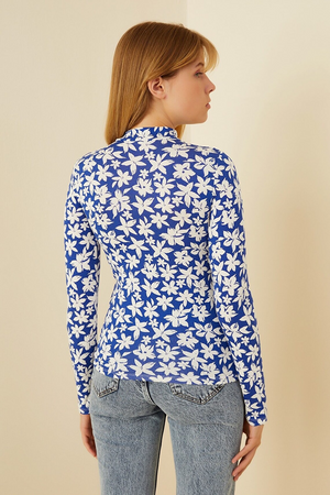 TANDUL Casual Regular Sleeves Floral Print Women Multicolor Top