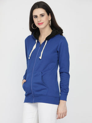 ZARVEY Full Sleeve Solid Women Jacket