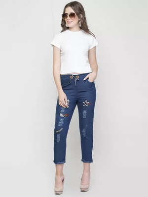 TANDUL  Jogger Fit Women Multicolor Jeans