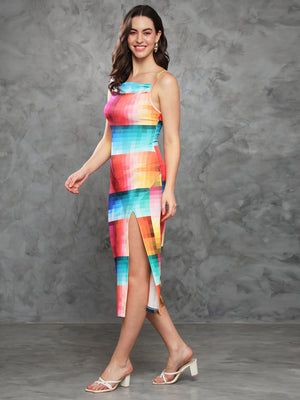 TANDUL Women Bodycon Multicolor Dress