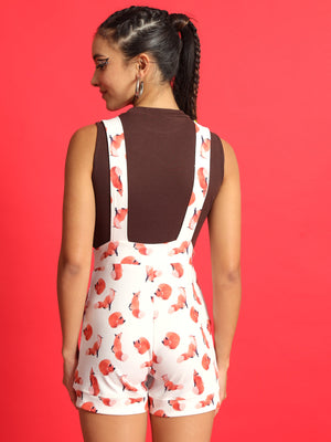 TANDUL  Women Multicolor Dungaree