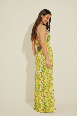 Women Bodycon Multicolor Dress