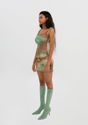 Women Bodycon Multicolor Dress