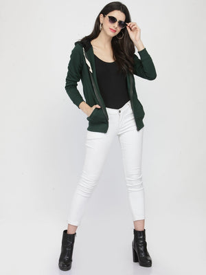 ZARVEY Full Sleeve Solid Women Jacket