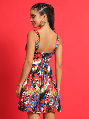 TANDUL  Women Bodycon Multicolor Dress