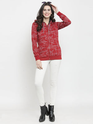 TANDUL  Women Printed Casual Jacket