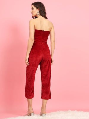 Women Bodycon Maroon Dress