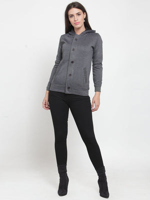 ZARVEY Full Sleeve Solid Women Jacket