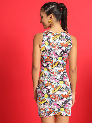 TANDUL  Women Bodycon Multicolor Dress