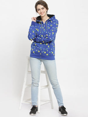 ZARVEY Full Sleeve Printed, Floral Print Women Jacket