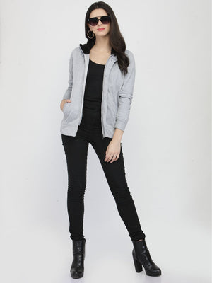 ZARVEY Full Sleeve Solid Women Jacket