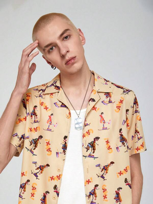TANDUL Men Regular Fit Printed Casual Shirt