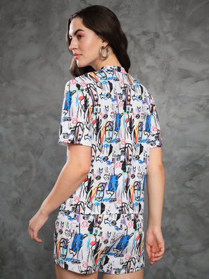TANDUL Women Co-ords Multicolor Dress