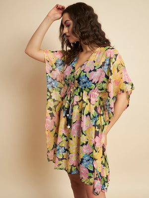 Women Kaftan Multicolor Dress