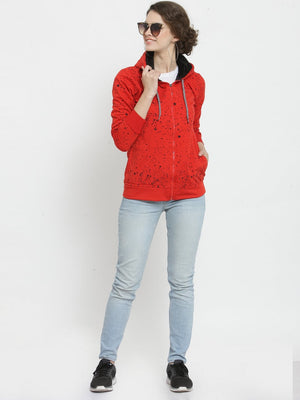 ZARVEY Full Sleeve Printed Women Jacket