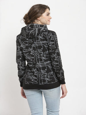 ZARVEY Full Sleeve Printed Women Jacket