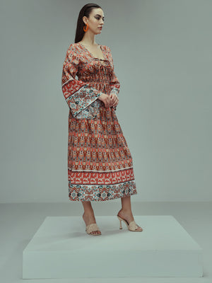 TANDUL Women Maxi Multicolor Dress