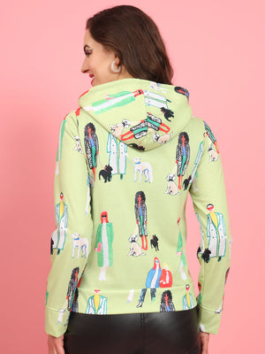 TANDUL  Women Printed Casual Jacket