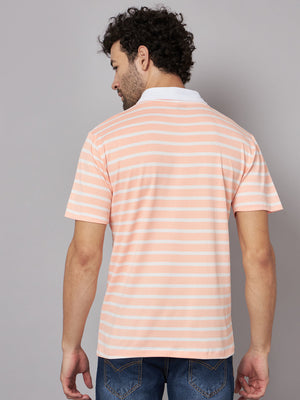 Men Printed Stylised Neck Elastane Multicolor T-Shirt