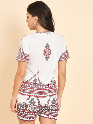 TANDUL Women Co-ords Multicolor Dress