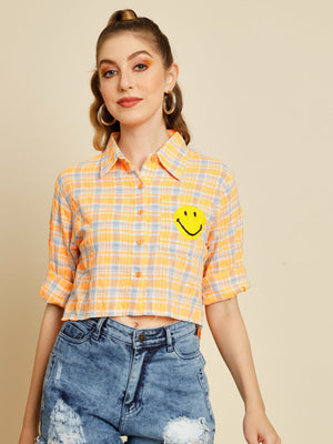 TANDUL  Women Regular Fit Printed Built-up Collar Casual Shirt