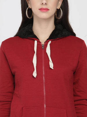 ZARVEY Full Sleeve Solid Women Jacket