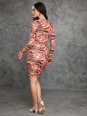 TANDUL Women Bodycon Multicolor Dress