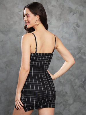 TANDUL Women Bodycon Black Dress