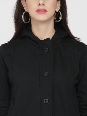 ZARVEY Full Sleeve Solid Women Jacket
