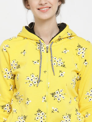 ZARVEY Full Sleeve Printed, Floral Print Women Jacket