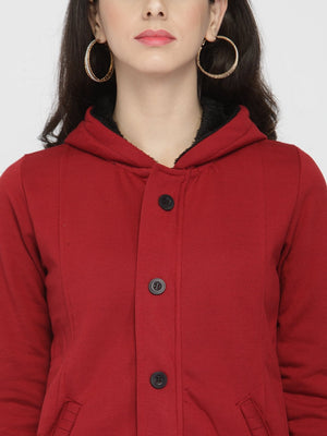 ZARVEY Full Sleeve Solid Women Jacket