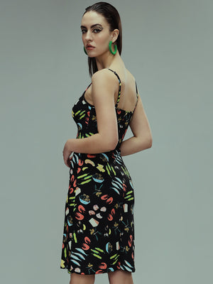 TANDUL Women Bodycon Multicolor Dress