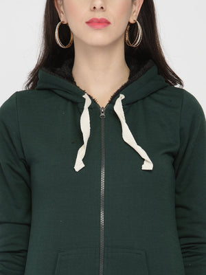 ZARVEY Full Sleeve Solid Women Jacket