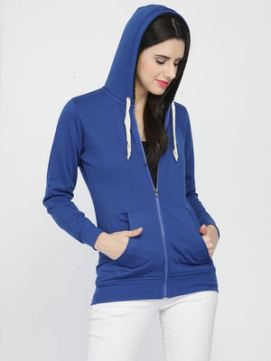 ZARVEY Full Sleeve Solid Women Jacket