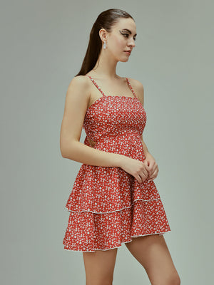 TANDUL Women Fit and Flare Multicolor Dress