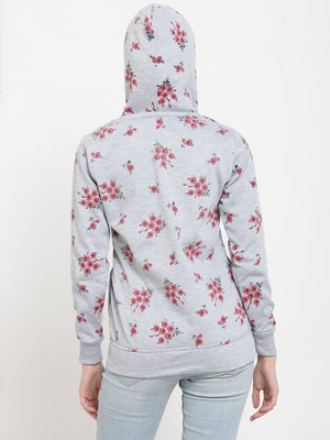 ZARVEY Full Sleeve Printed, Floral Print Women Jacket