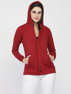 ZARVEY Full Sleeve Solid Women Jacket