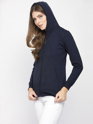 ZARVEY Full Sleeve Self Design Women Jacket