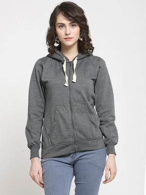 ZARVEY Full Sleeve Self Design Women Jacket