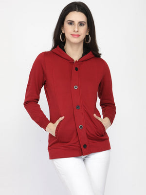 ZARVEY Full Sleeve Solid Women Jacket