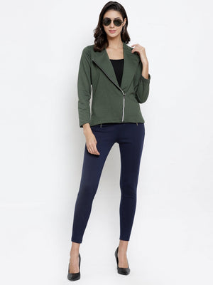 ZARVEY Full Sleeve Solid Women's Jacket