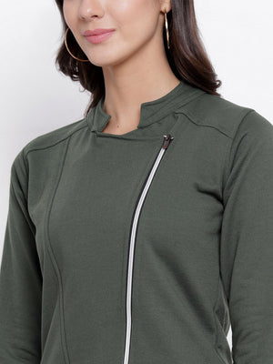 ZARVEY Full Sleeve Solid Women's Jacket