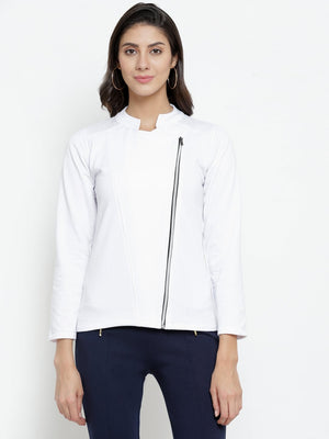 ZARVEY Full Sleeve Solid Women's Jacket