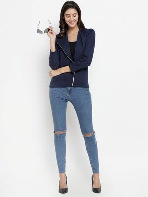 ZARVEY Full Sleeve Solid Women's Jacket